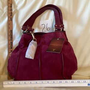 Brand new Plum Tignanello leather Hobo bag!